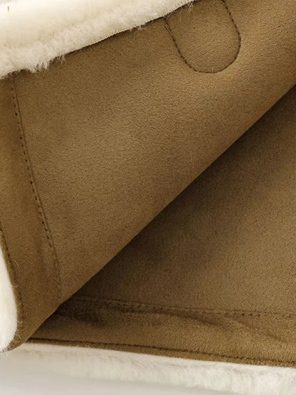 Thick Warm Faux Fur Jacket for Women