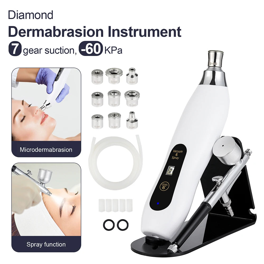Portable Diamond Microdermabrasion Facial Peeling Machine