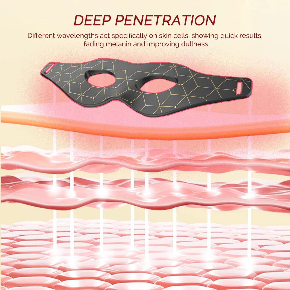 Red Light Silicone Eye Mask 7 Colors