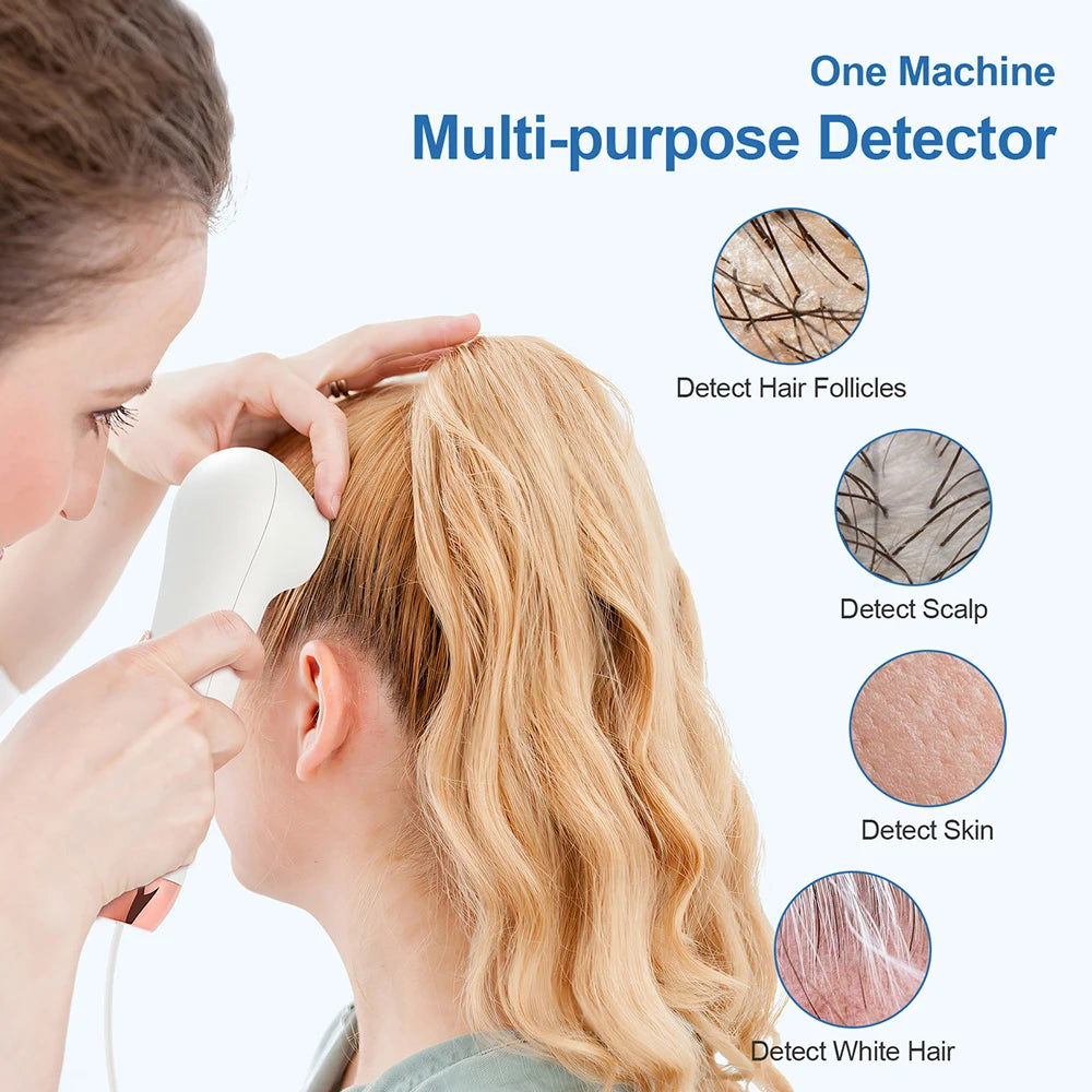 Portable Hair Follicle Scalp Detector