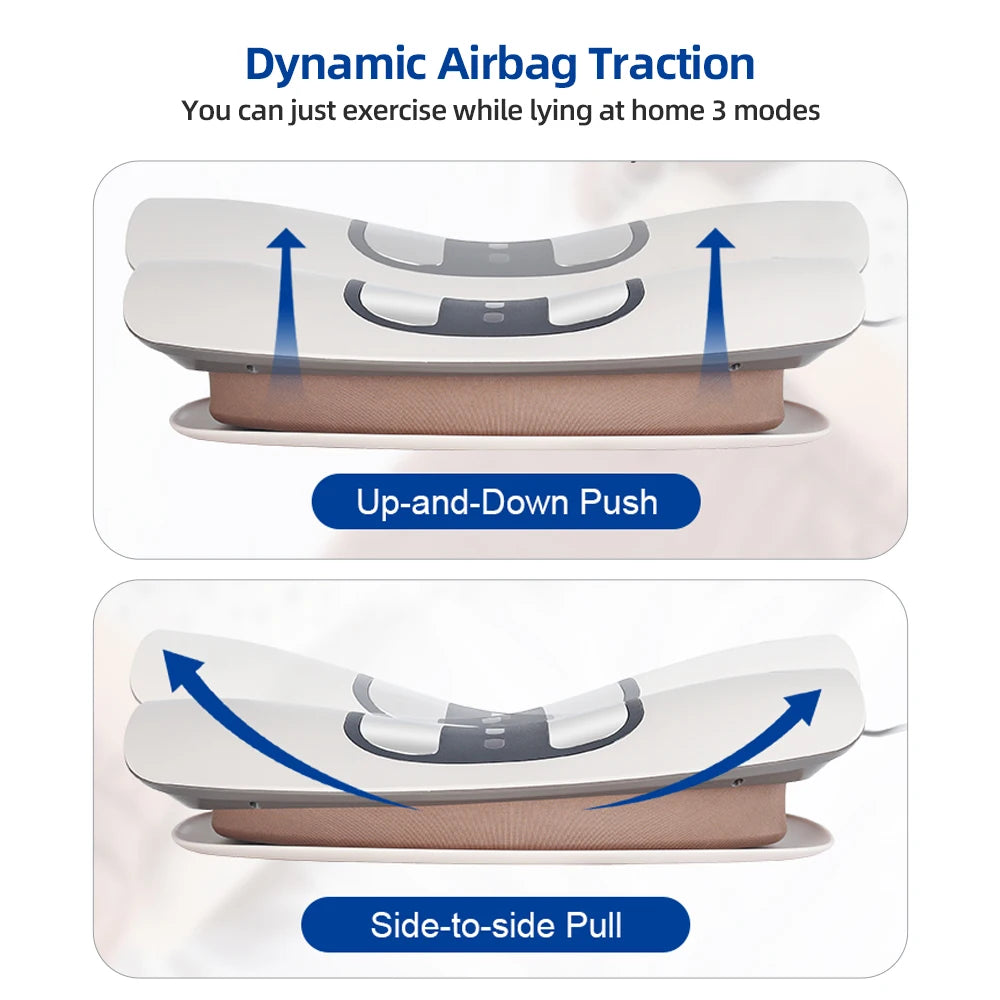 Waist Traction Massager Adjustable Vibration