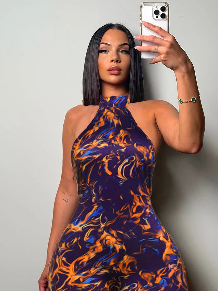 Nibber Summer Trend Backless Romper