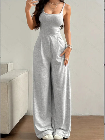 Women's Casual Halter Jumpsuit
