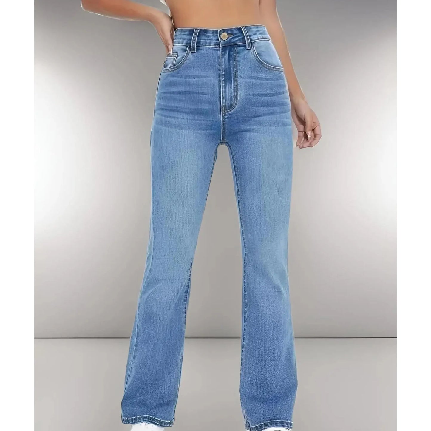 New Women's Spicy Girl Wrapped Hip Bell Bottom Pants