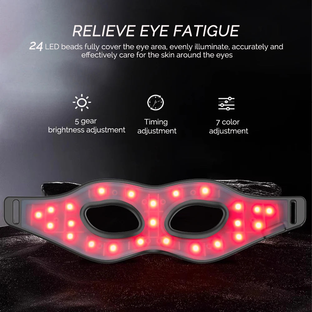Red Light Silicone Eye Mask 7 Colors