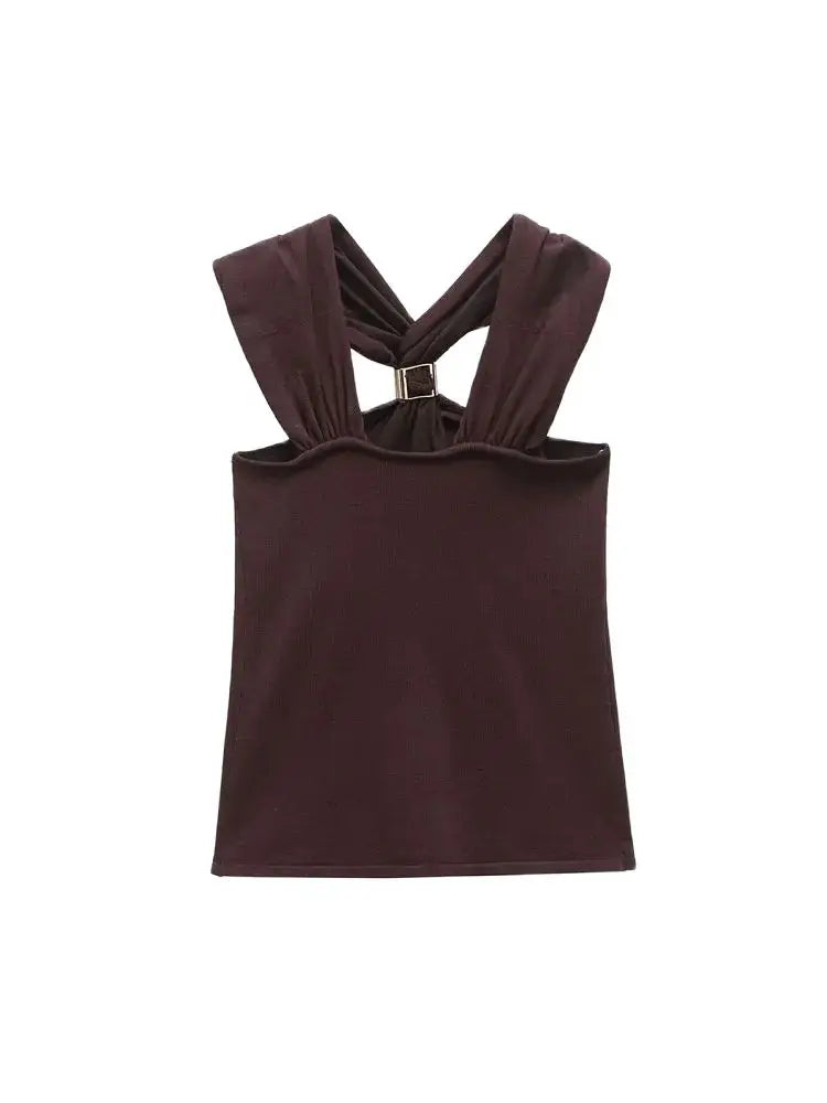 Women's Fashion Knit Tank Top